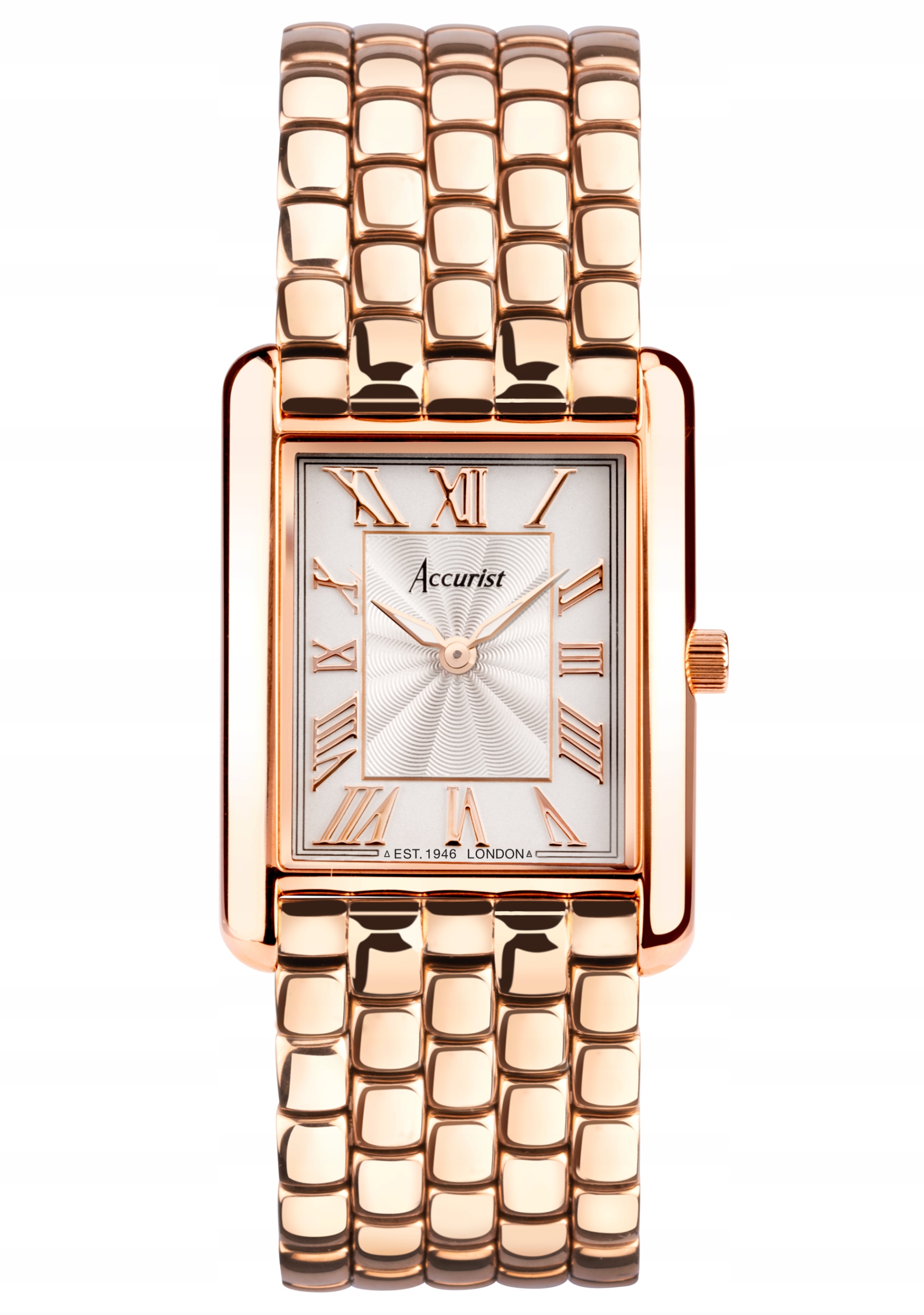 Nové Originální dámské hodinky Accurist Rectangle 71011, obdélníkové