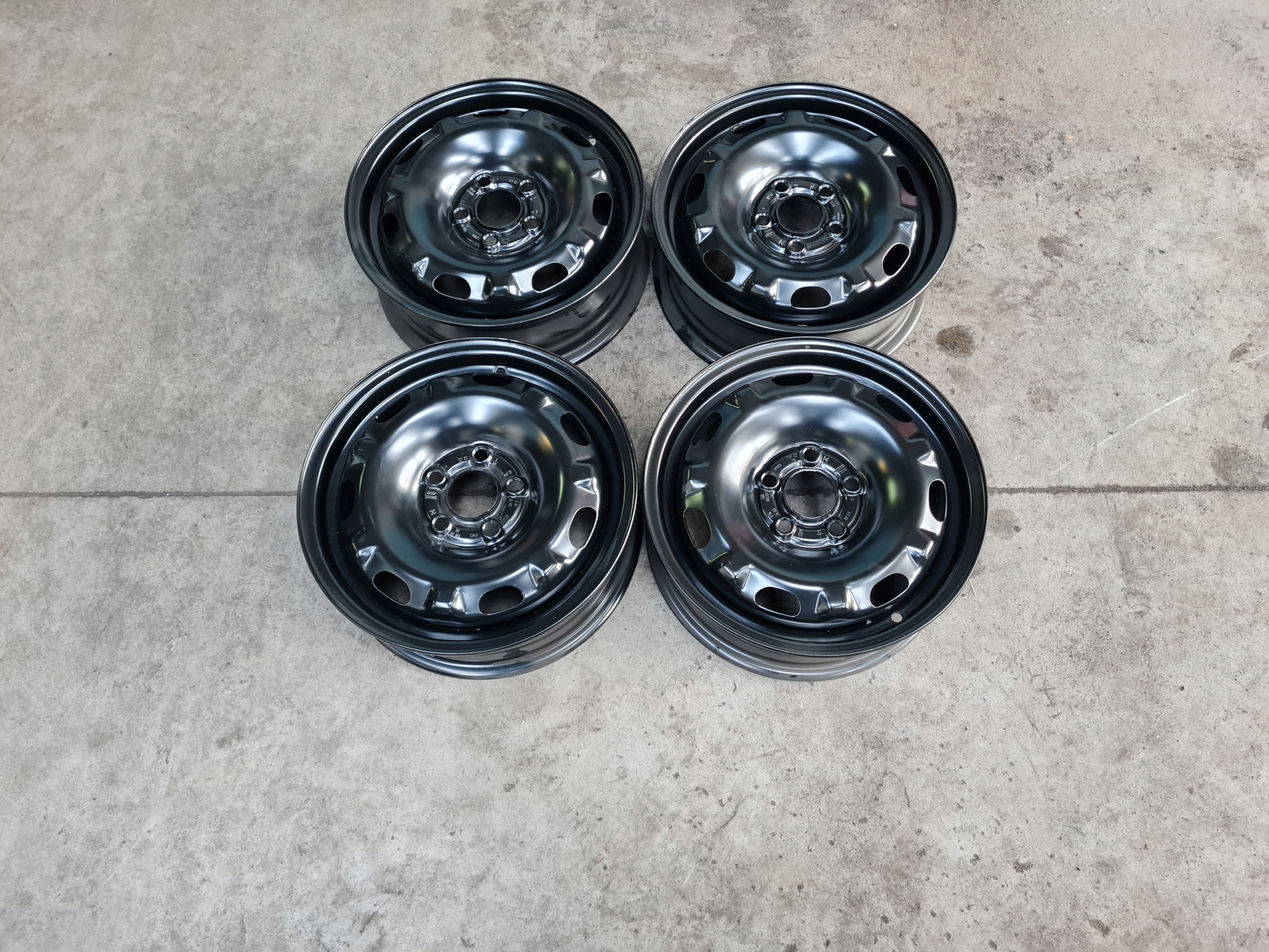 Ocelové ráfky Vw Škoda Seat 5x14 5x100 ET38 Originál Nové