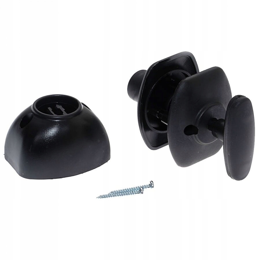 Zatrzask drzwi przyczepy angielskiej blokada Czarn