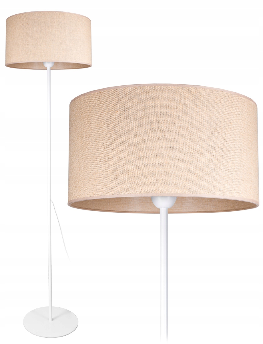 

Nowoczesna Lampa Stojąca Podłogowa Abażur Boho Led