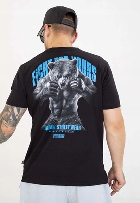 Tričko Środowisko Miejskie Essential Grizzly Bear černé