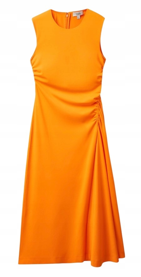 Cos Dámské Šaty Těsné Elastické Oranžové vel. S