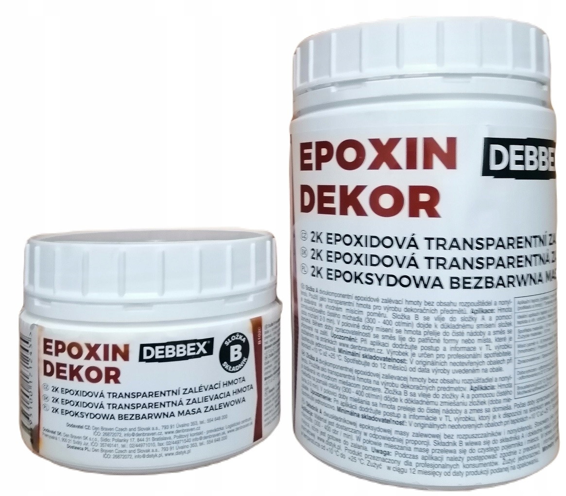 

Bezbarwny Lakier Żywica epoksydowa krystaliczna