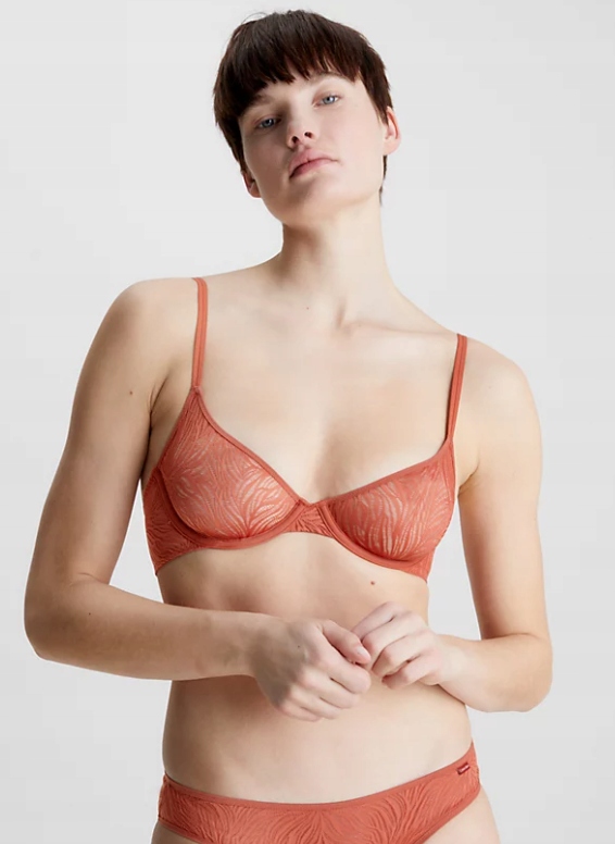 Calvin Klein Podprsenka Oranžová Polovyztužená 85A 2A0E1_A* Tia