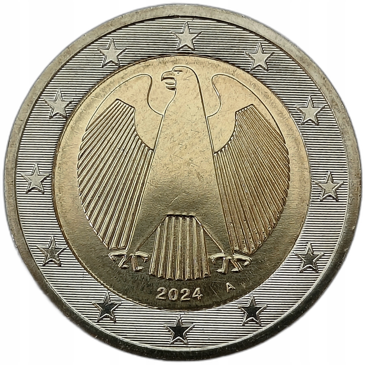 NIEMCY 2 EURO 2024 A BIMETAL MENNICZA