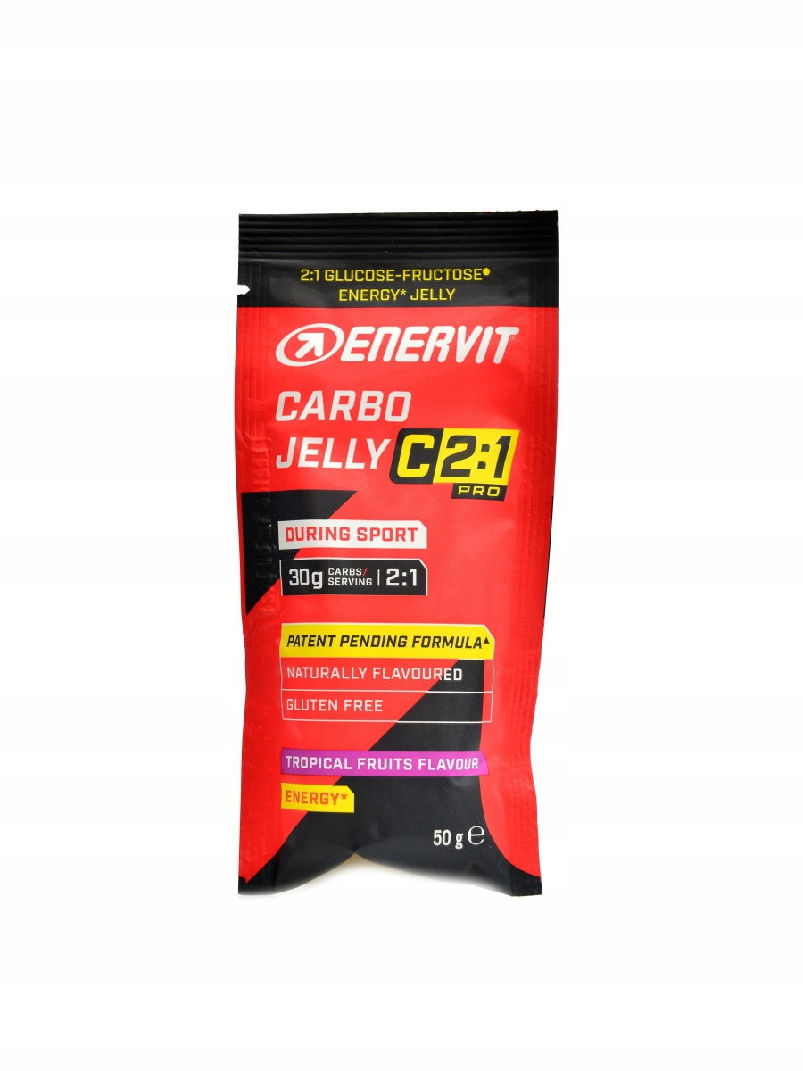 Enervit Carbo jelly C 2:1 10 x 50g tropické ovoce economy pack