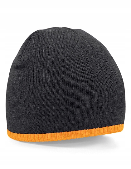 

Czapka Zimowa Beanie Two-tone Ciepła Miękka
