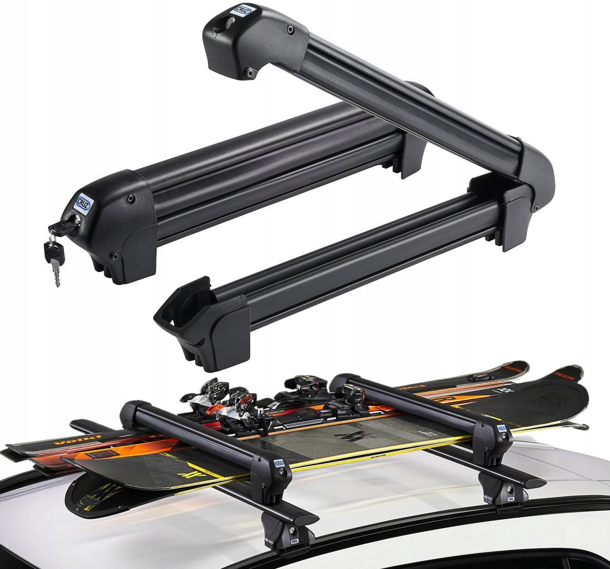 

Bagażnik Cruz Ski Rack 6 Uchwyt narciarski 6 narty