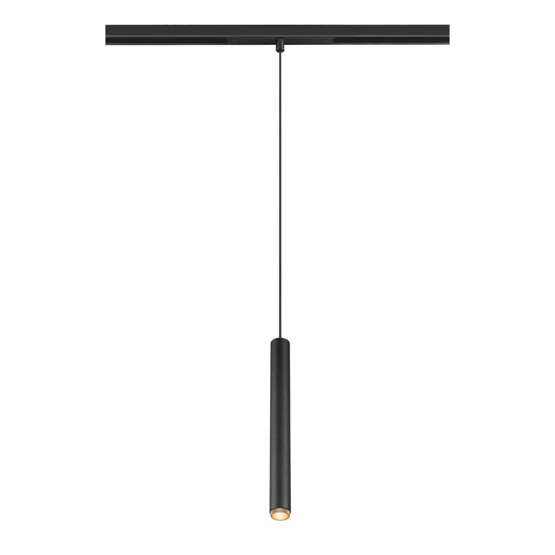 Závesné svietidlo Slv Grip! S 48V Dali 2700K čierna/zlatá 29°