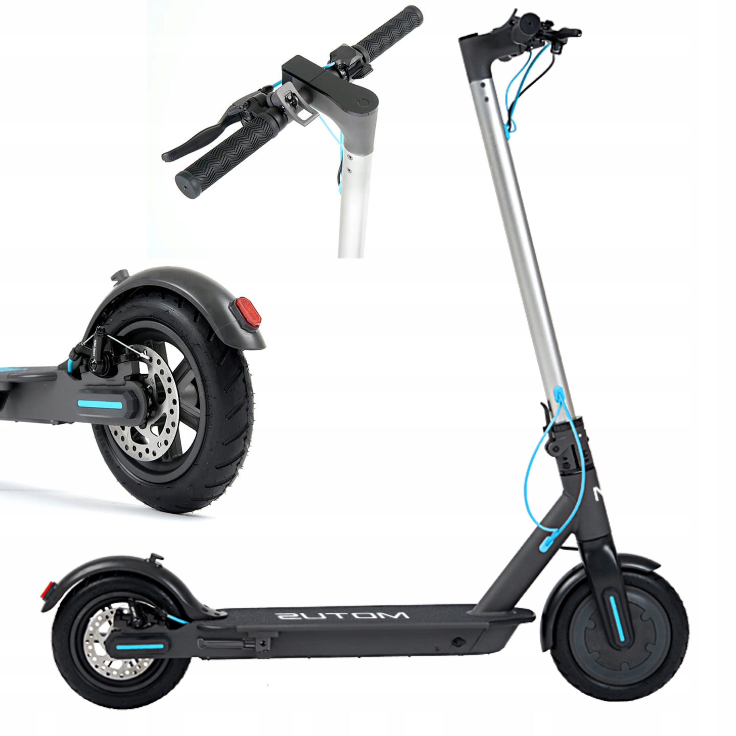 Rychlé a mobilní elektrické vozidlo 350W 2025 Motus Scooty 8.5, 25 km/h