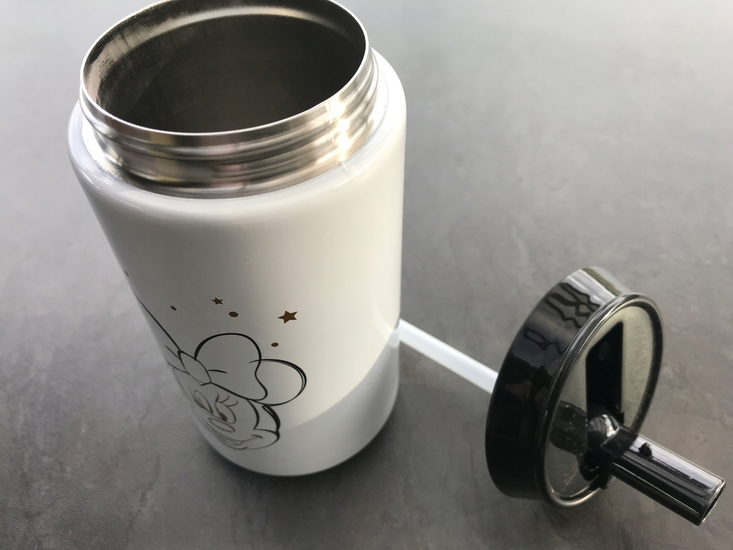 PUSZKA TERMICZNA MINNIE BIDON KUBEK TERMOS 300ml Cechy dodatkowe podwójne ścianki