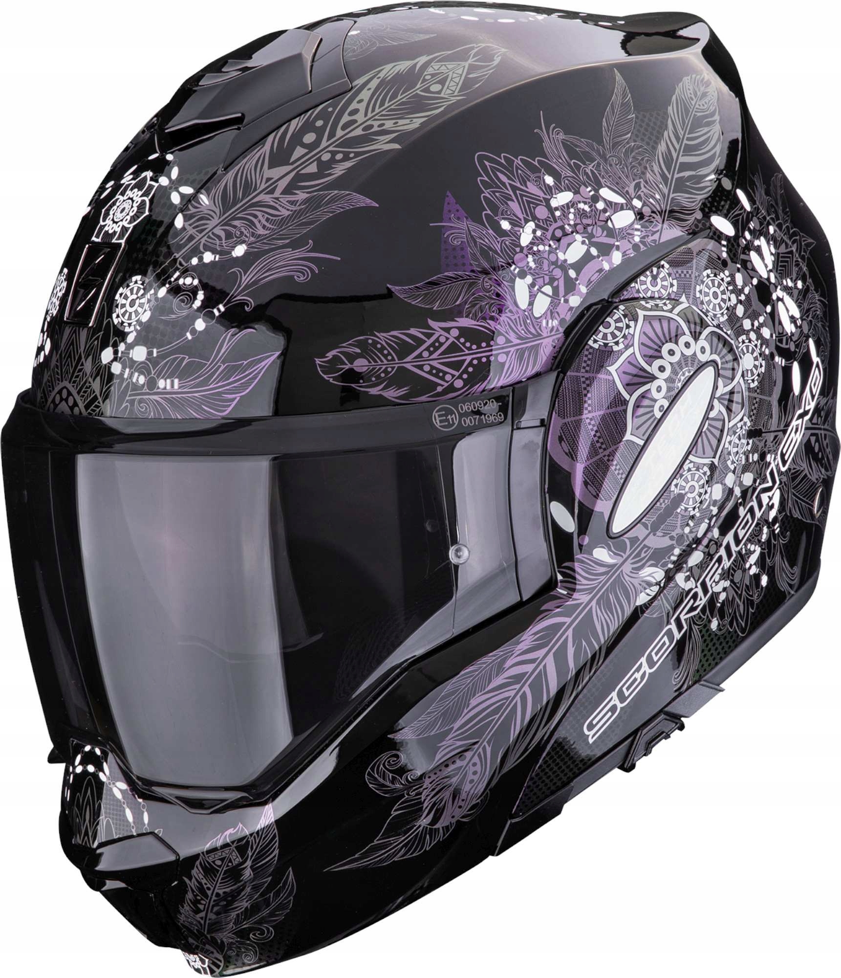 Scorpion Exo-tech Evo Dream Cham Motocyklová Přilba Čelistní Xs