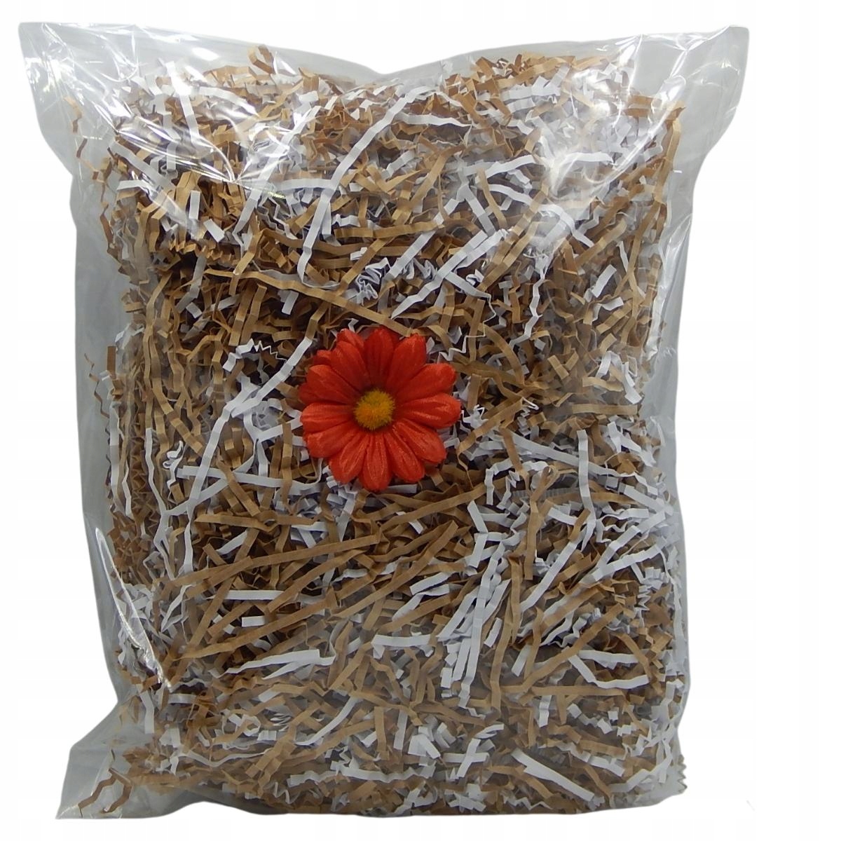 Wypełniacz ECO Dekoracyjny 100g Biały+Kraft Waga 0.1 kg