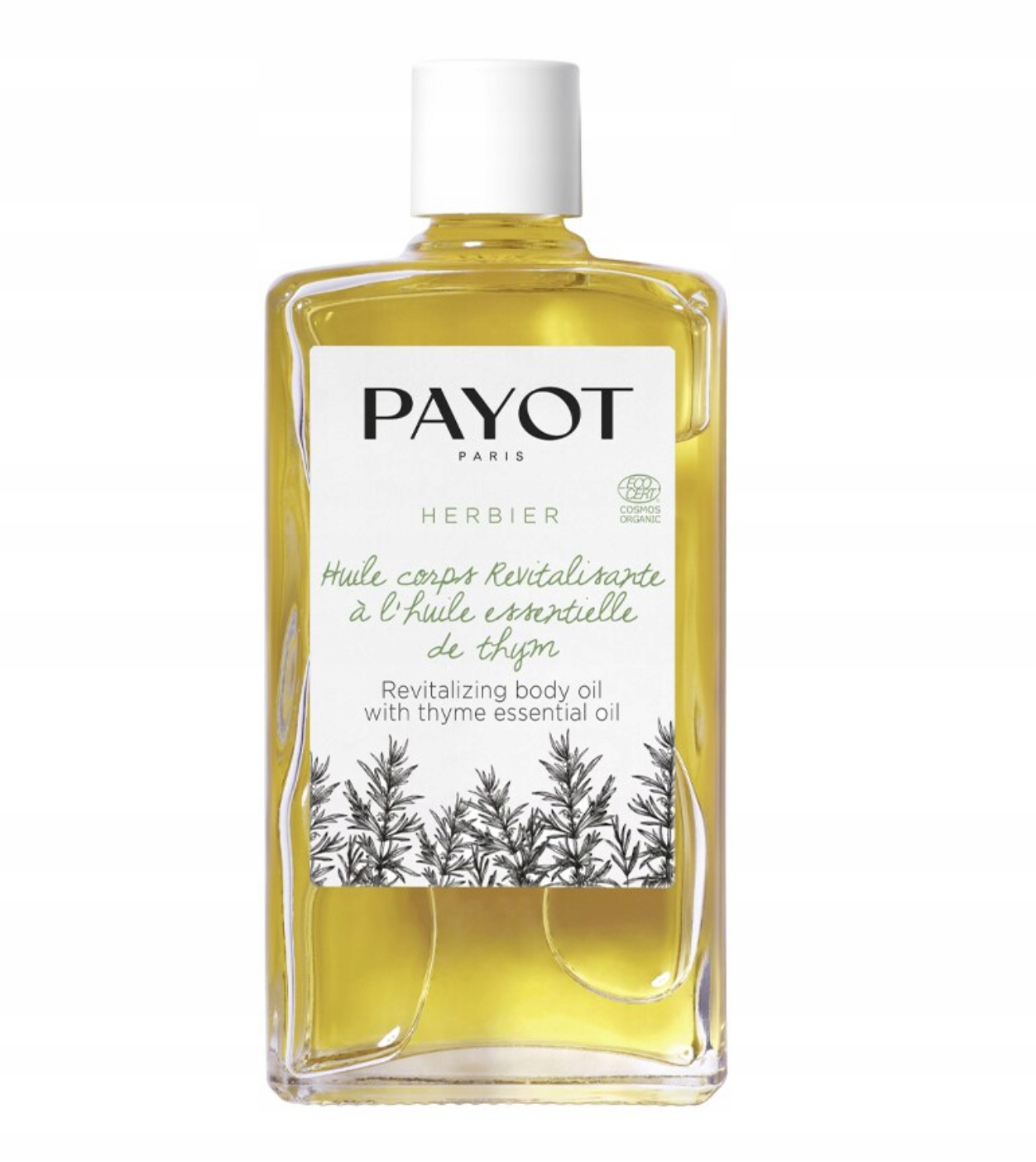 Payot, Herbier, Tymiánový esenciální olej, revitalizační, tělový olej, 95 ml