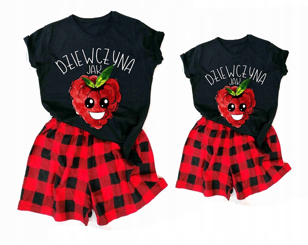 Dámské a dětské pyžama pro maminku a dceru dárek k Svátek Matek XL