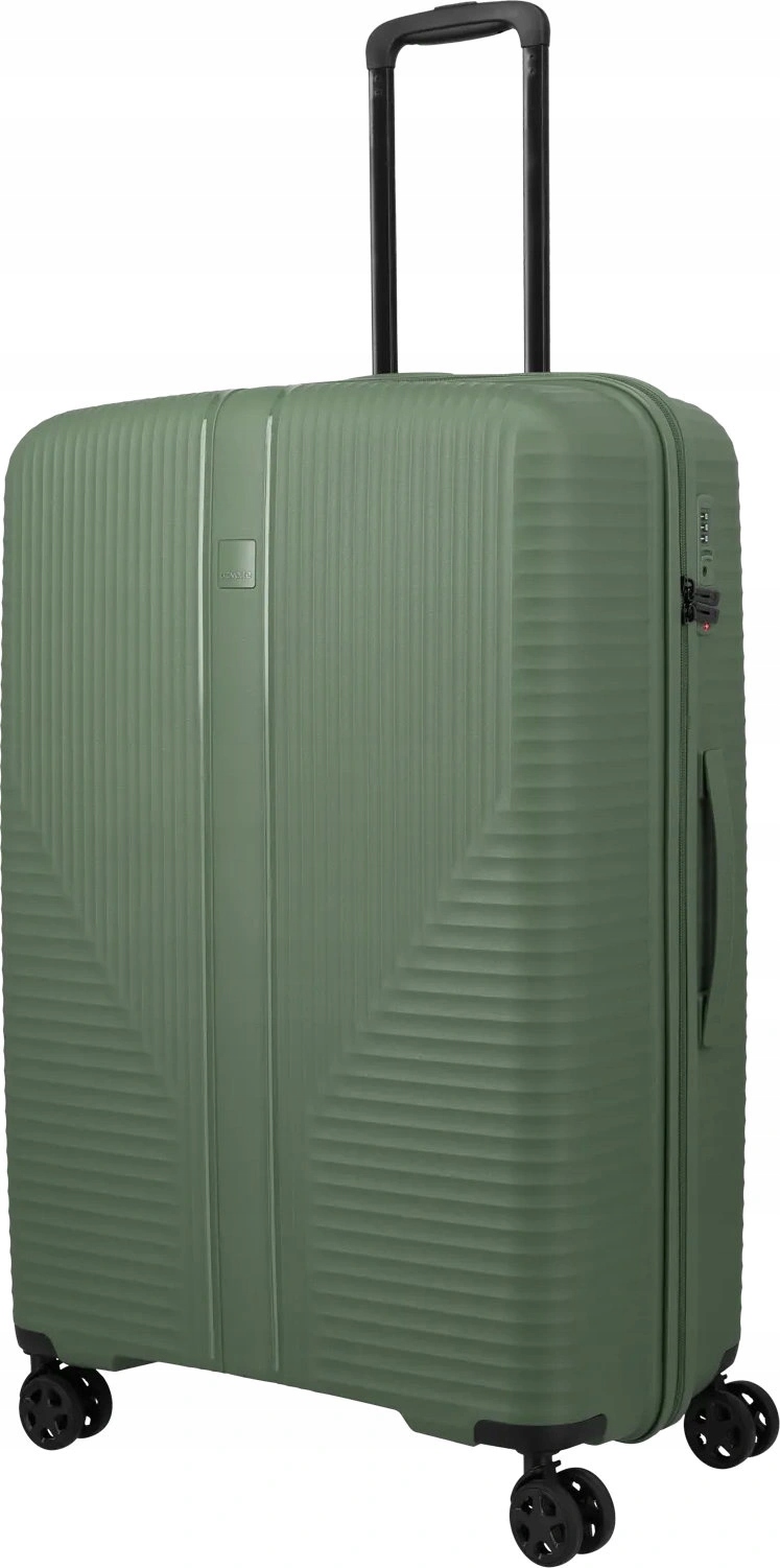 Walizka duża Travelite Air Stripe 77 cm Green