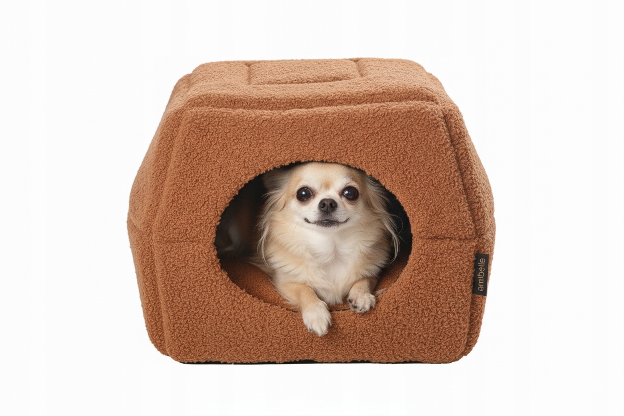 Levně Pelíšek Domeček pro psa kočku 2v1 Potah do domu Velikost S 38x38