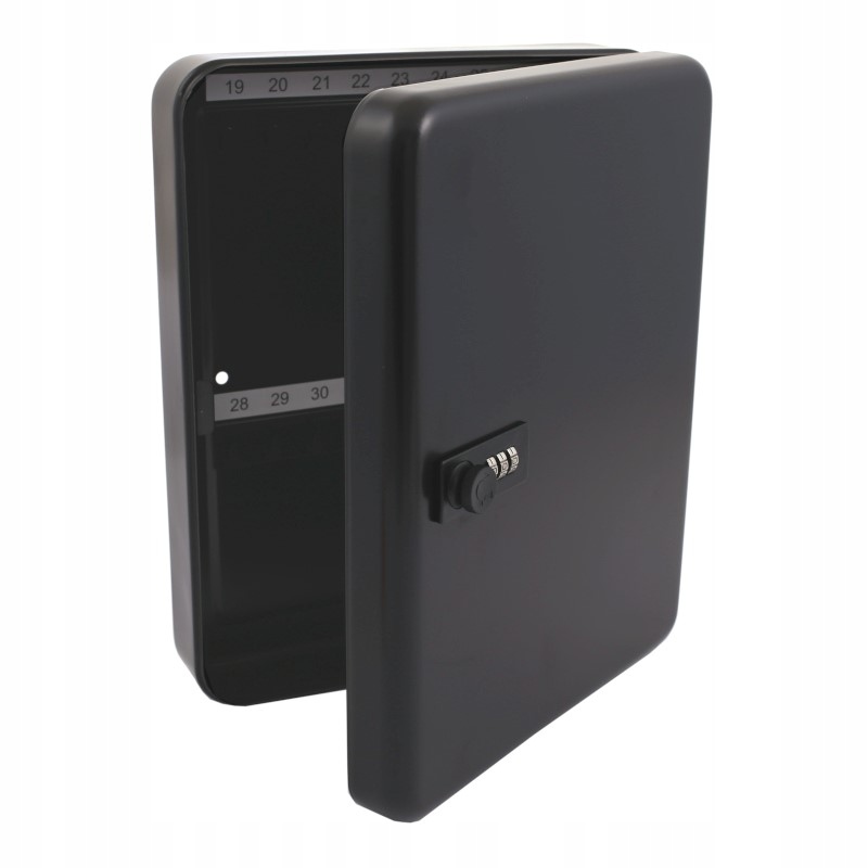 Skříňka Organizer skříňka na klíče 36 kusů, uzamykatelná na šifru