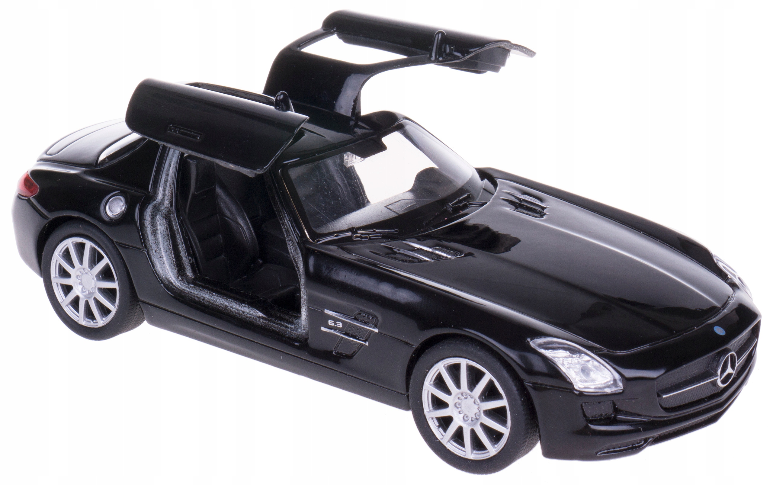 

Mercedes-benz Sls Amg Model Metal Welly 1:34 Czarn