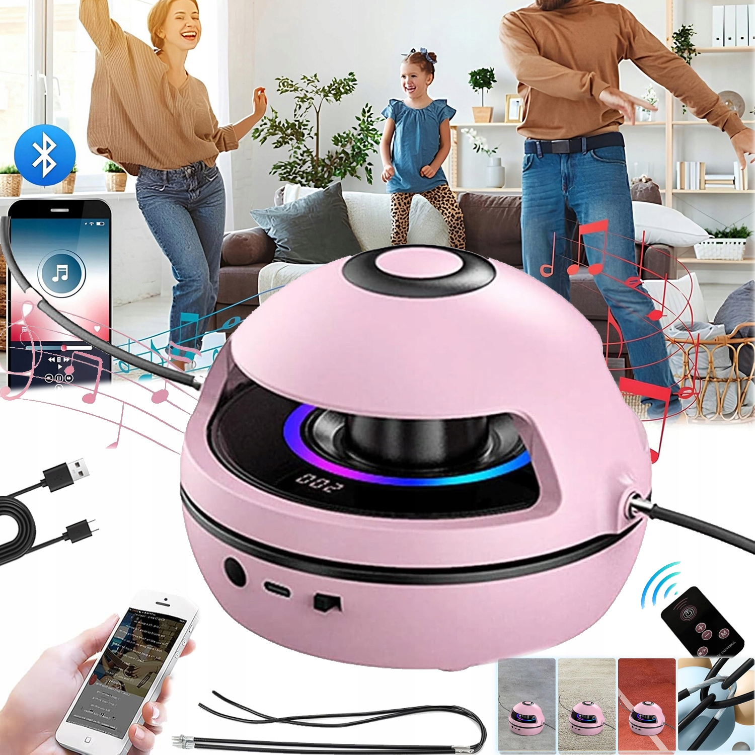 Skakanka Muzyczna Inteligentna Automatyczna Dla Dziecko Z Licznik Pilot