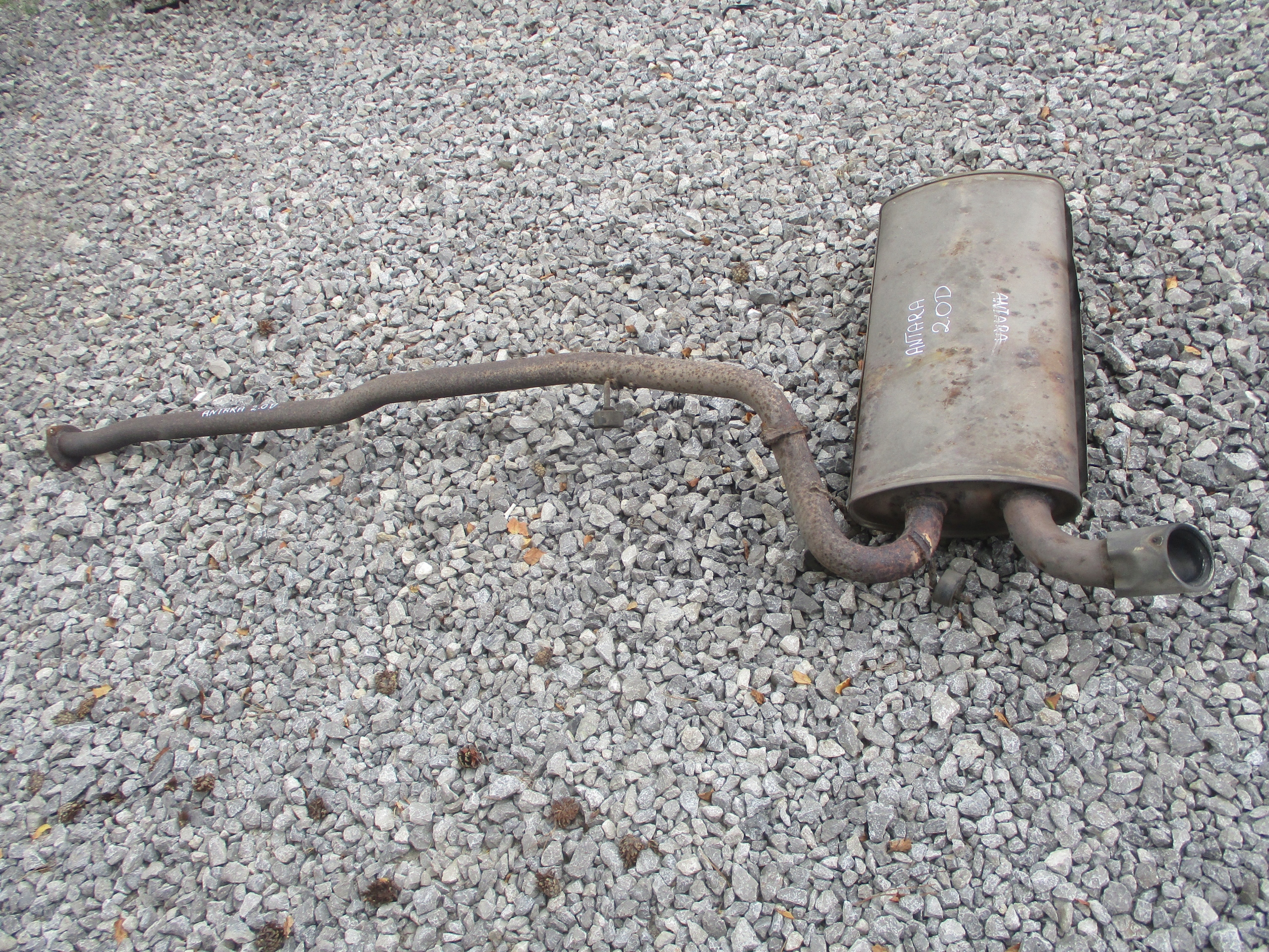 ГЛУШНИК ТРУБКА ВИХЛОПНА OPEL ANTARA 2.0 D