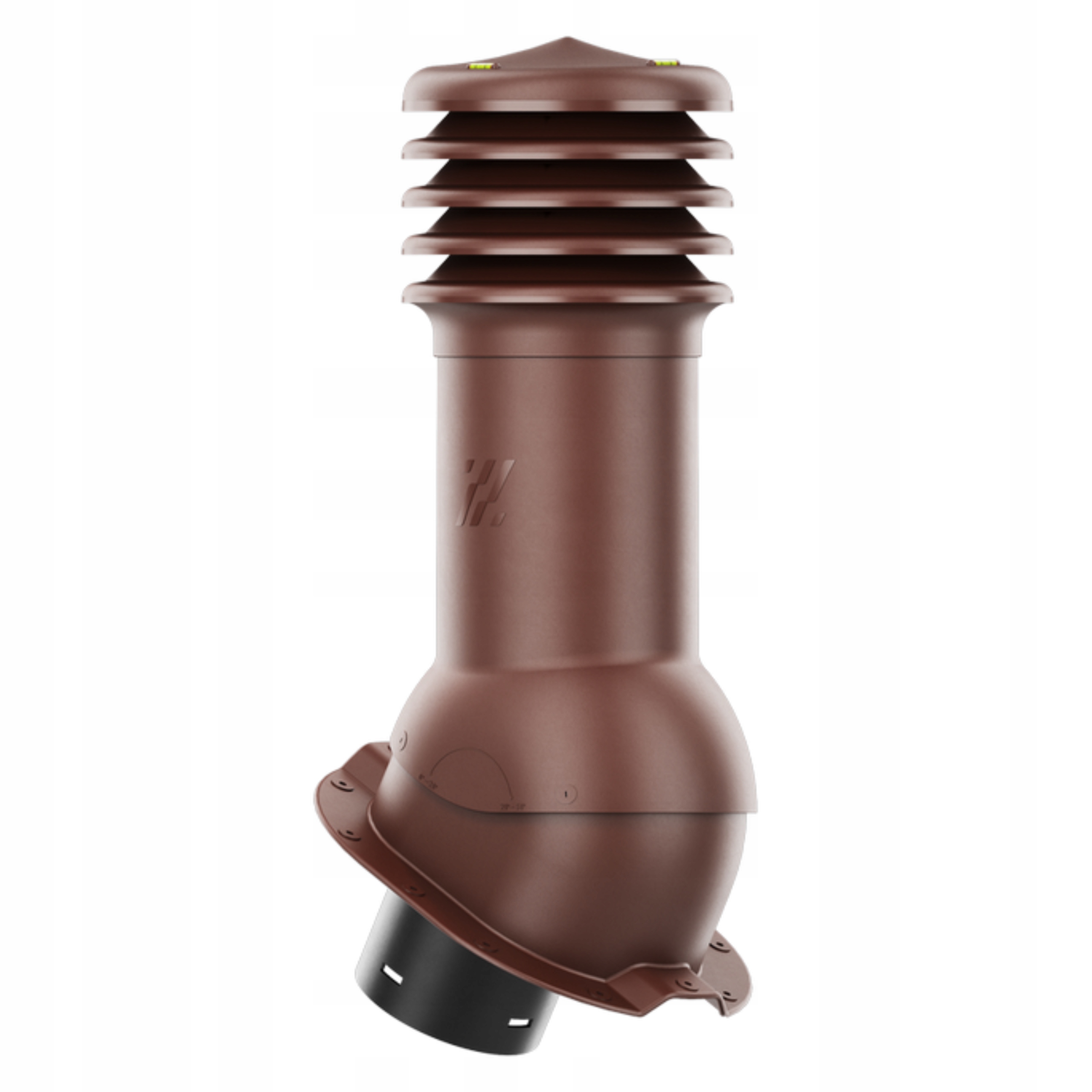Větrací komín nezateplený HiVent fi150 pro Budmat Taira Bronz 8017
