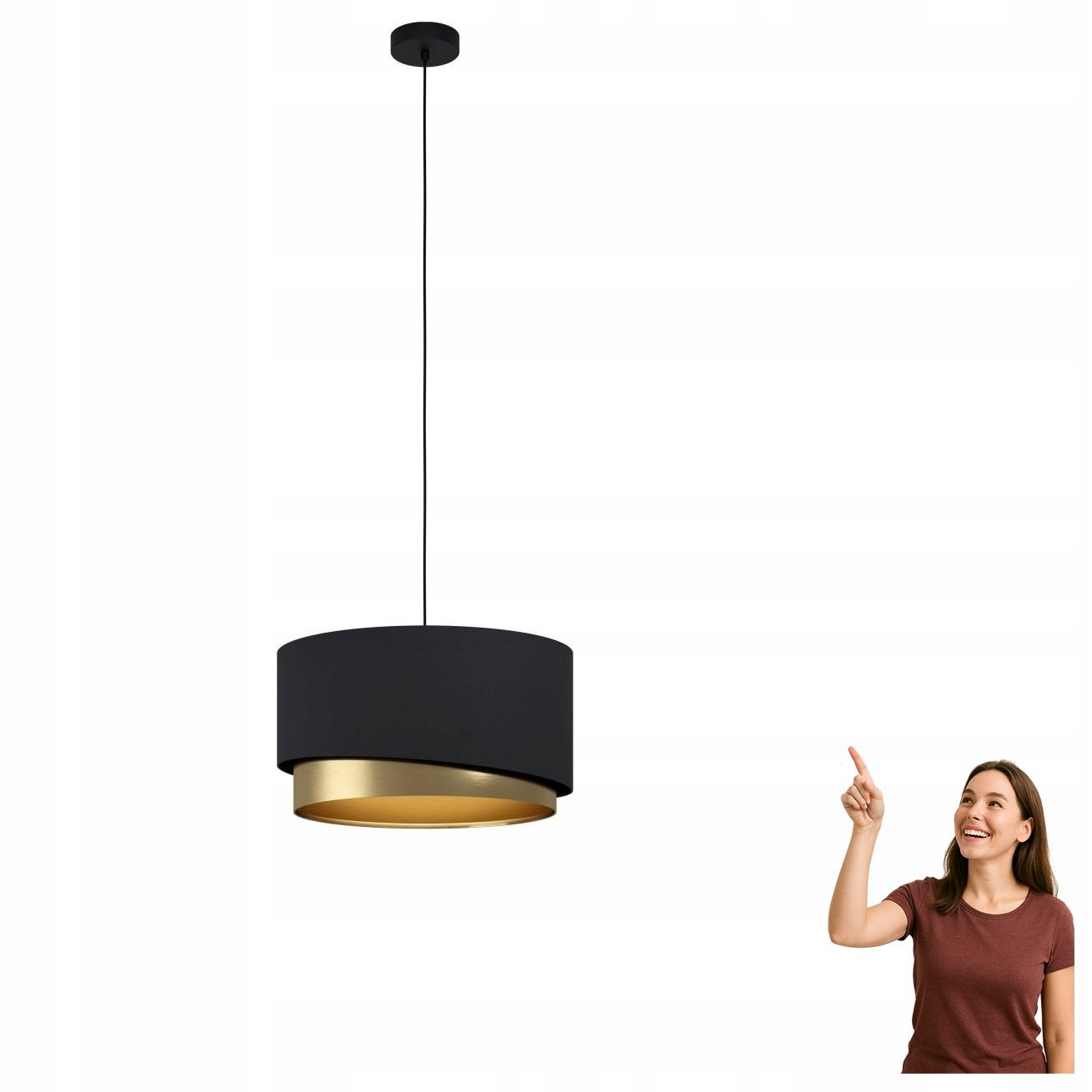 Závěsná lampa Manderline 39925 Eglo