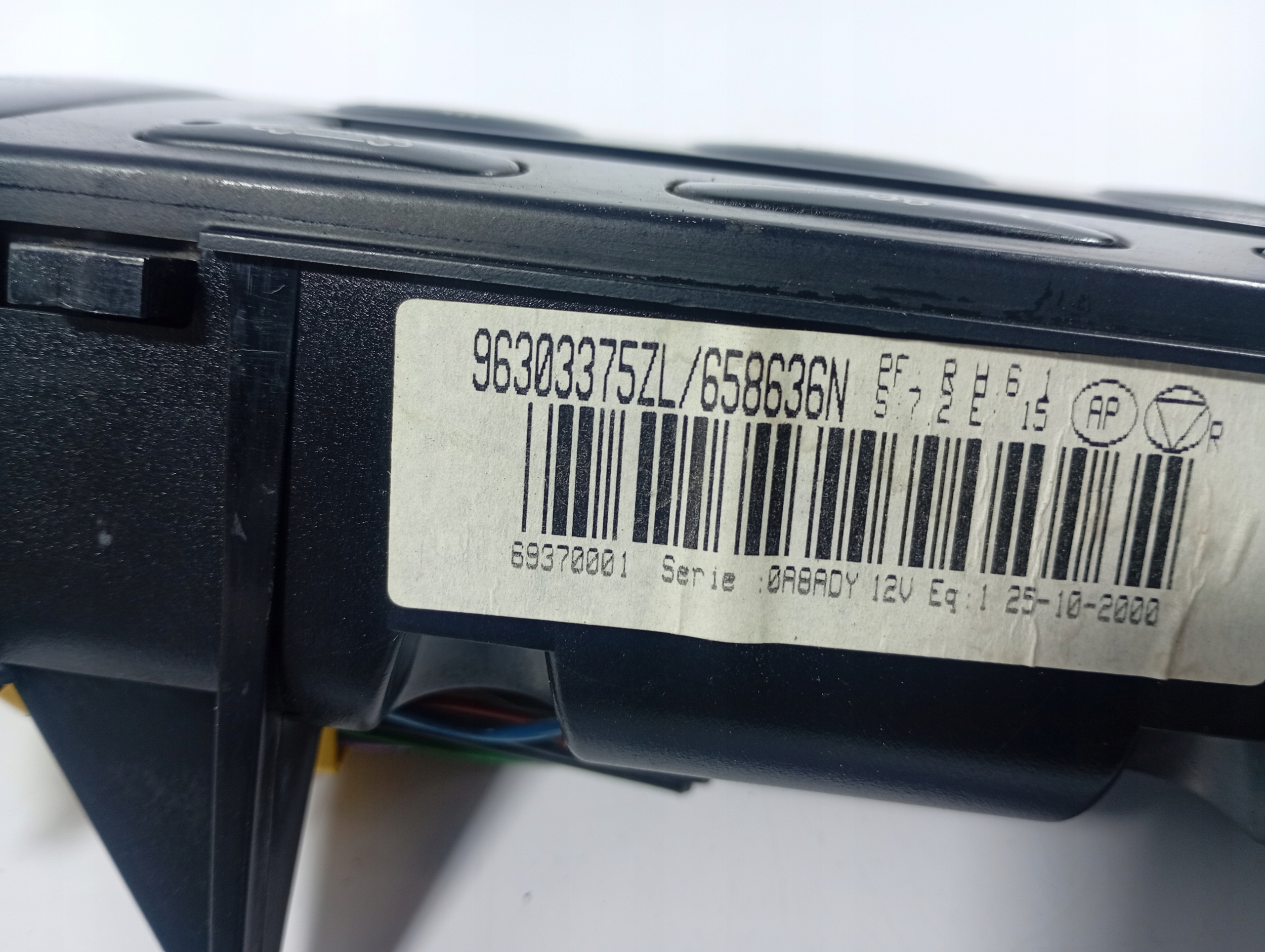 Interrupteur Bouton Unite commande clima OE 96303375ZL Peugeot 406 99-04