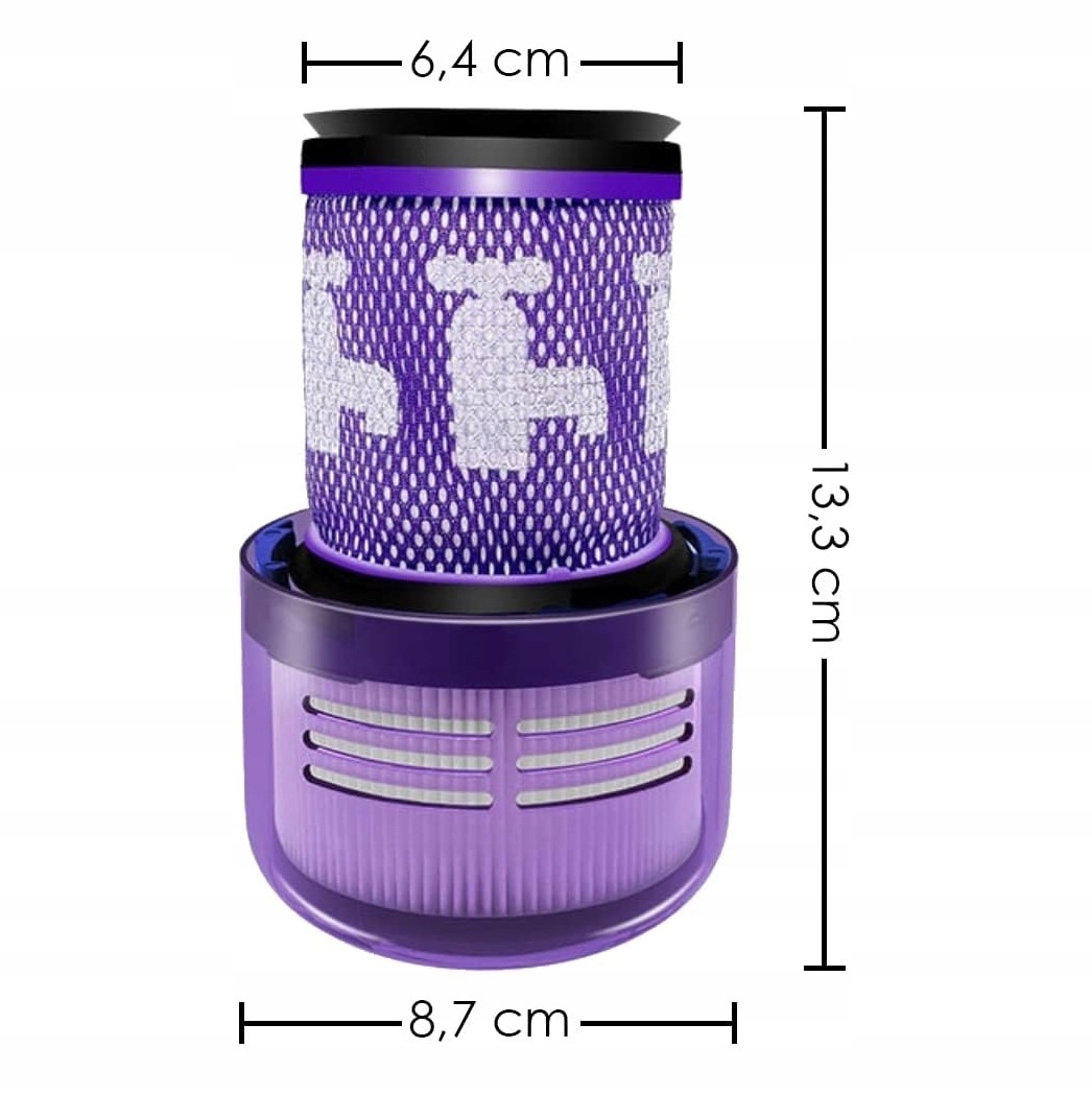 FILTR HEPA ZMYWALNY DO DYSON V12 ABSOLUTE DETECT SLIM Kod producenta v12