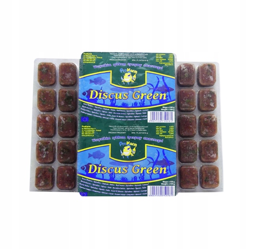 

Discus green mrożony tabliczka 100 g