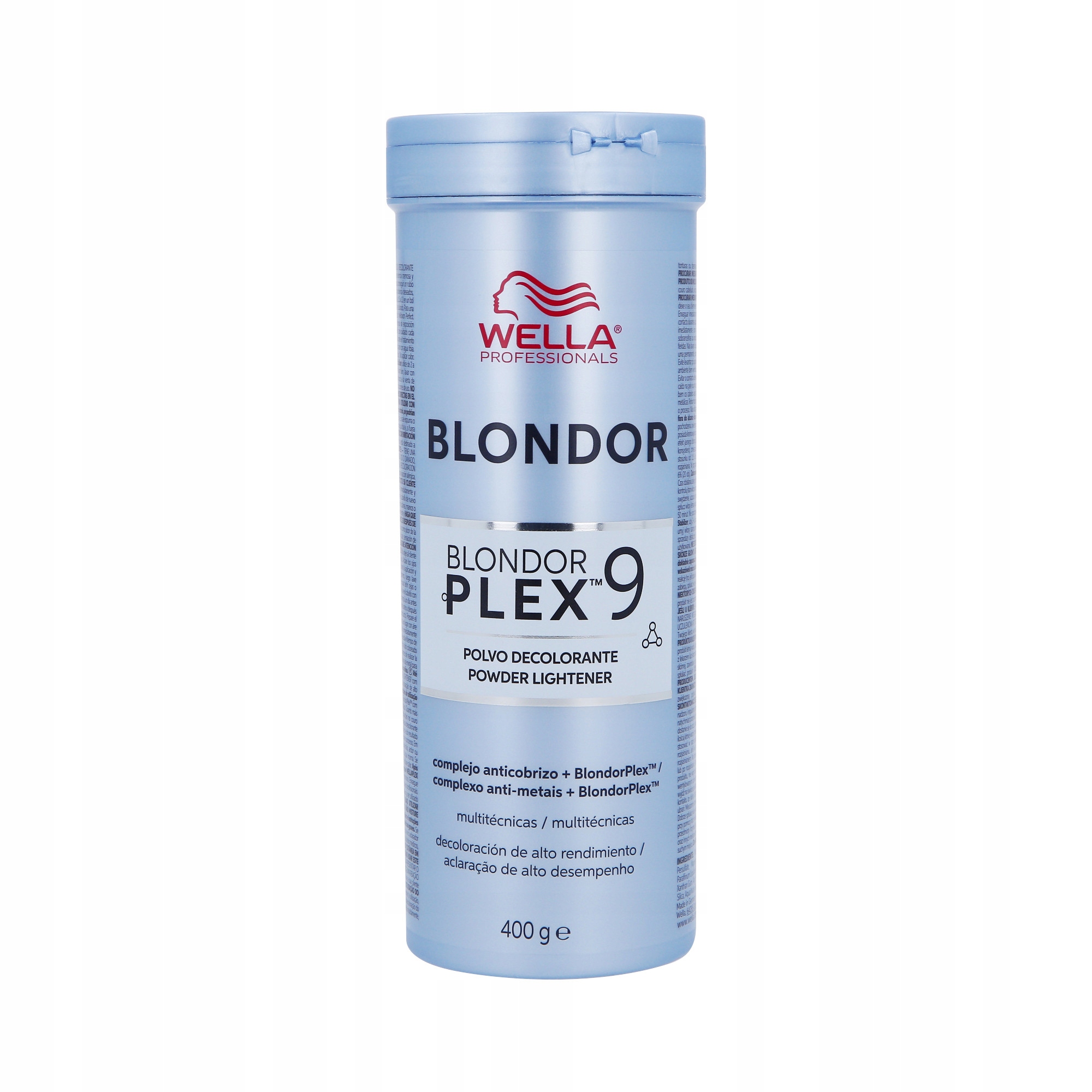 2X Rozjasňovač na vlasy Wella Professionals Blondor Plex rozjasňující 400