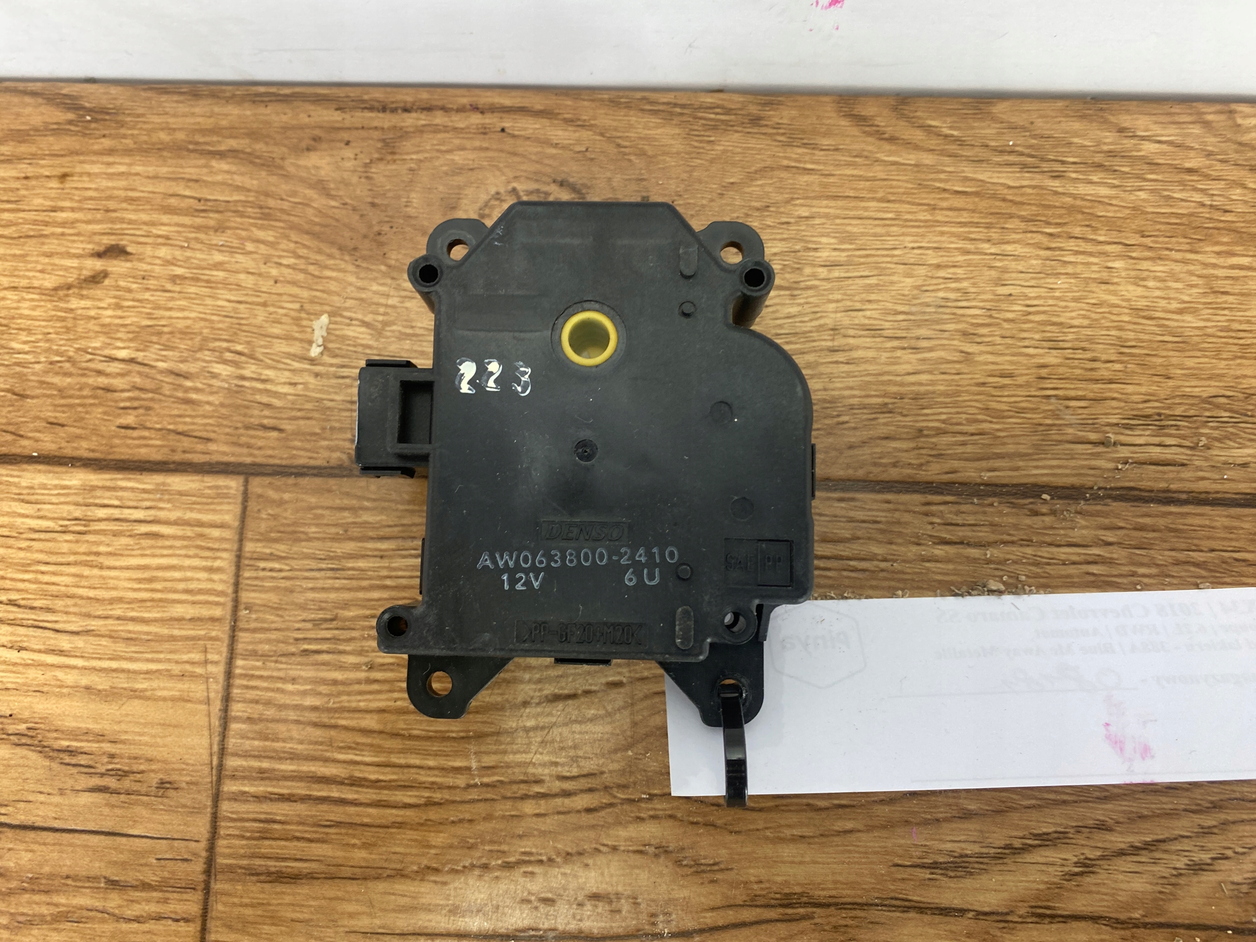 Micro moteur Bloc de chauffage complet Chevrolet Camaro VI 2016+