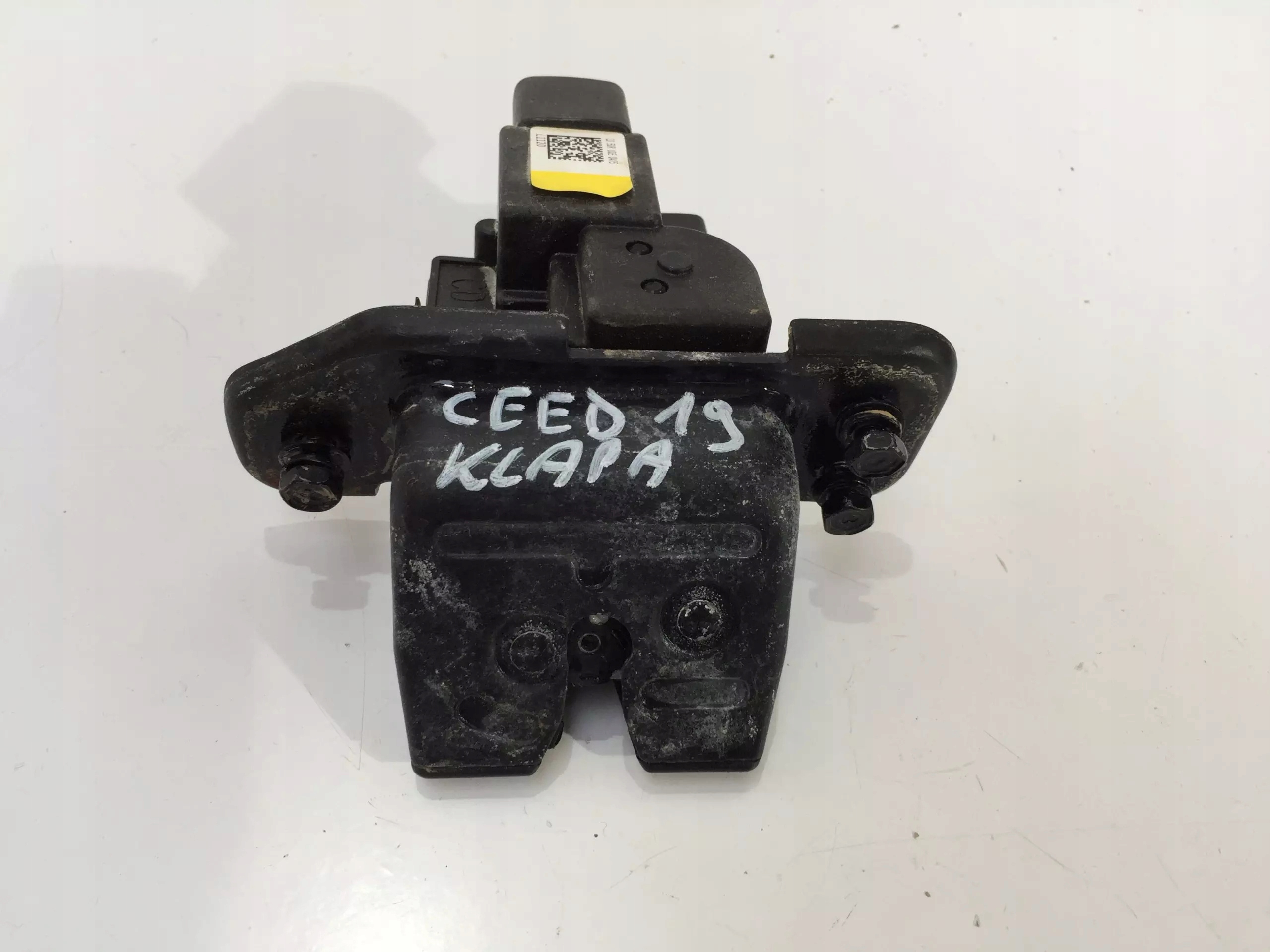 KIA CEED III 2020 HATCHBACK ZAMEK KLAPY BAGAŻNIKA