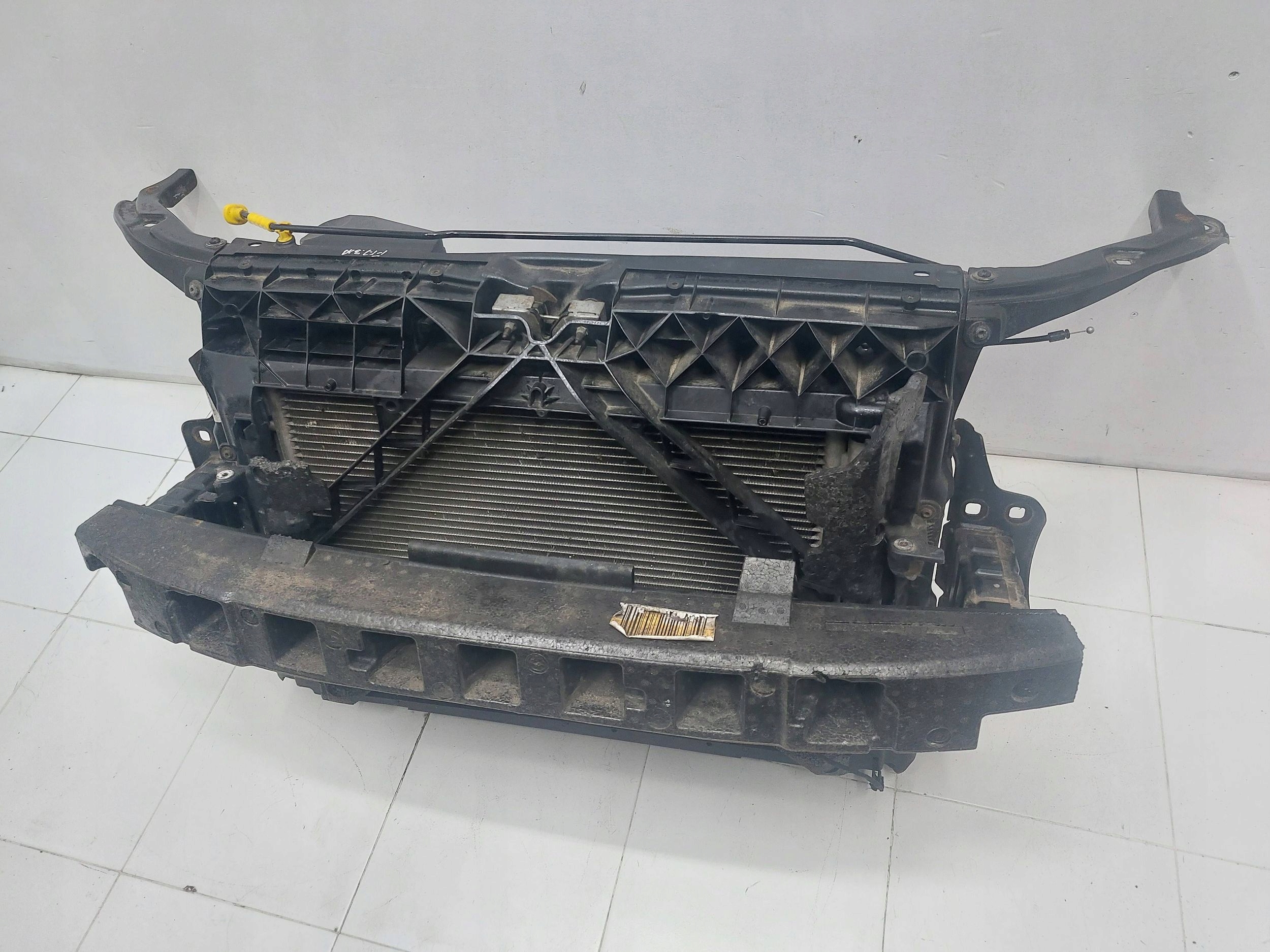 SKODA FABIA III 14r>1.4 TDI front panel, wall radiator fan KOMPLET