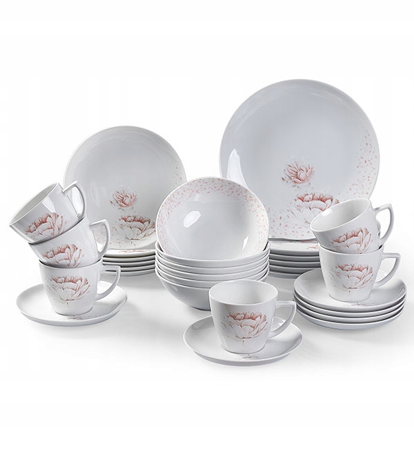 LUBIANA BOSS WAZA PIWONIA SERWIS OBIAD KAWA 6/30EL