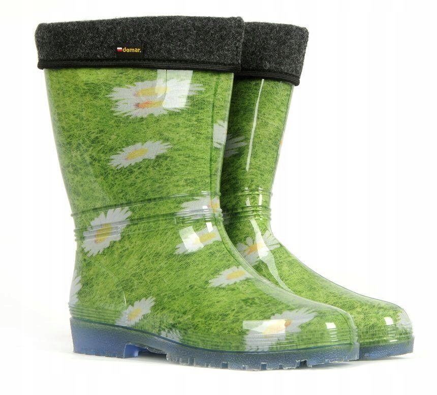 Demar Rainny Lux Print A kopretina vel. 37-38 obuv s vyj. zateplením