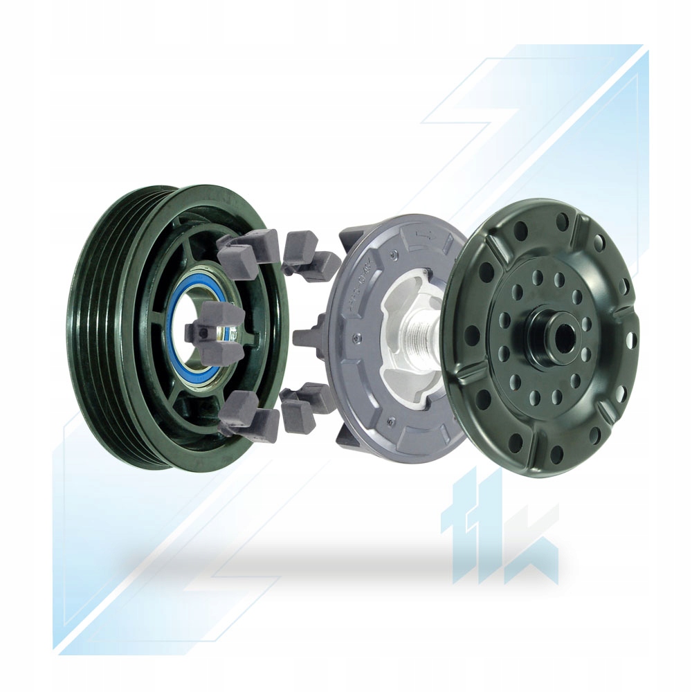 SPRZĘGŁO SPRĘŻARKI Klimy Toyota Yaris NCP91 2005-