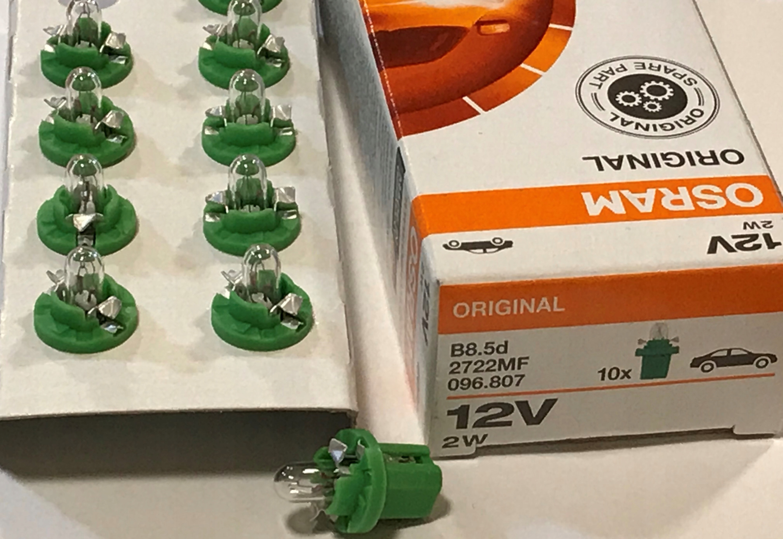 Лампа 2W 12V MF с корпус 2722MF 1set-10шт