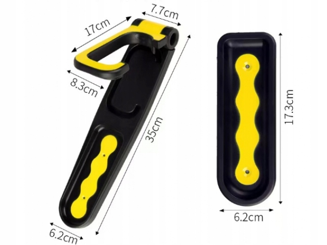 WIESZAK NA ROWER NA ŚCIANĘ UCHWYT HAK ROWEROWY UNIWERSALNY Marka bez marki