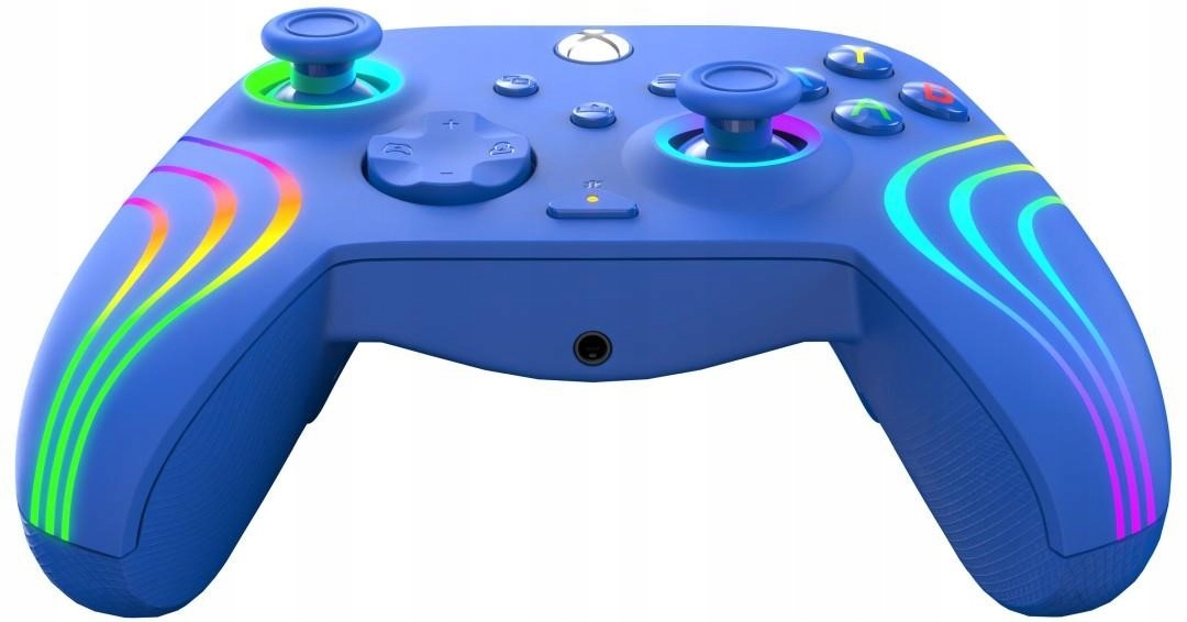 PDP Pad przewodowy Afterglow WAVE - niebieski PC XO XBOX ONE Sposób podłączenia przewodowy