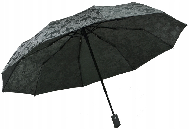 PARASOL PARASOLKA DAMSKA PEŁNY AUTOMAT SATYNA MAŁA SKŁADANA MOCNA Wzór dominujący mix wzorów