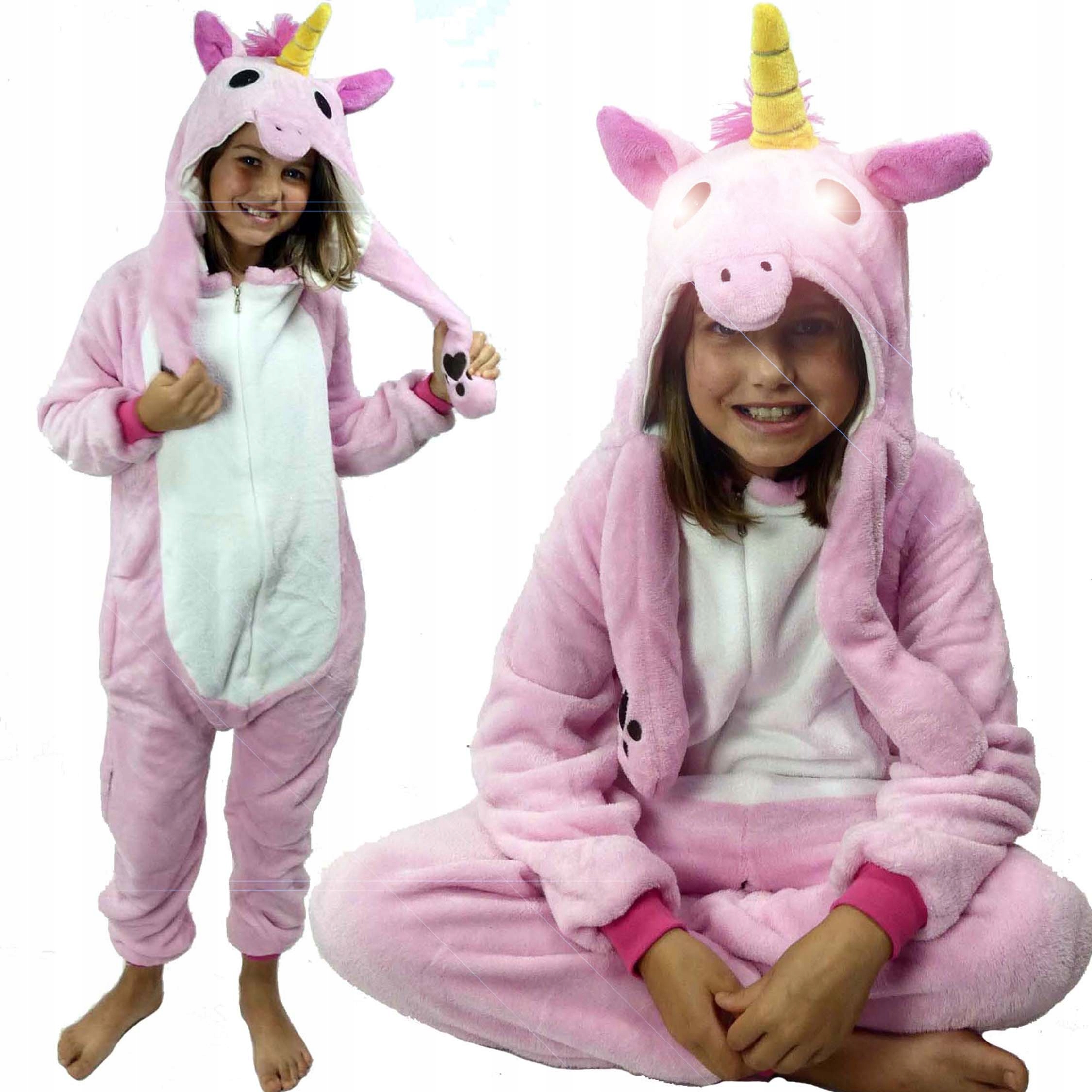 

Ciepła zabawna Piżama Kigurumi Unicorn M Kids