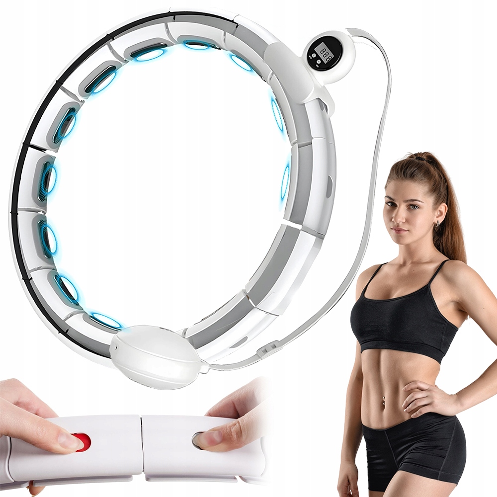 Zeštíhlující Hula Hoop Inteligentní Hula Hoop s počítadlem kalorií 110 cm