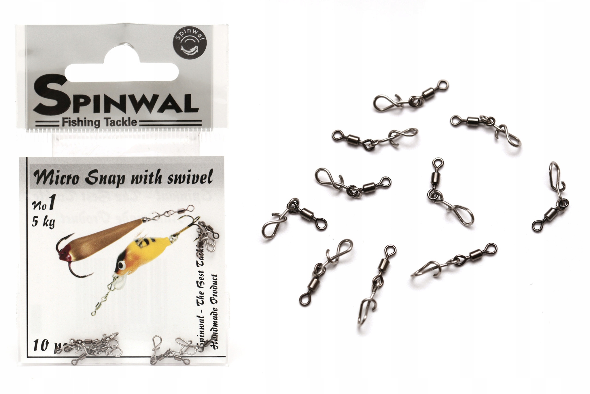 

Agrafki Z Krętlikiem Spinwal Micro 1/5kg