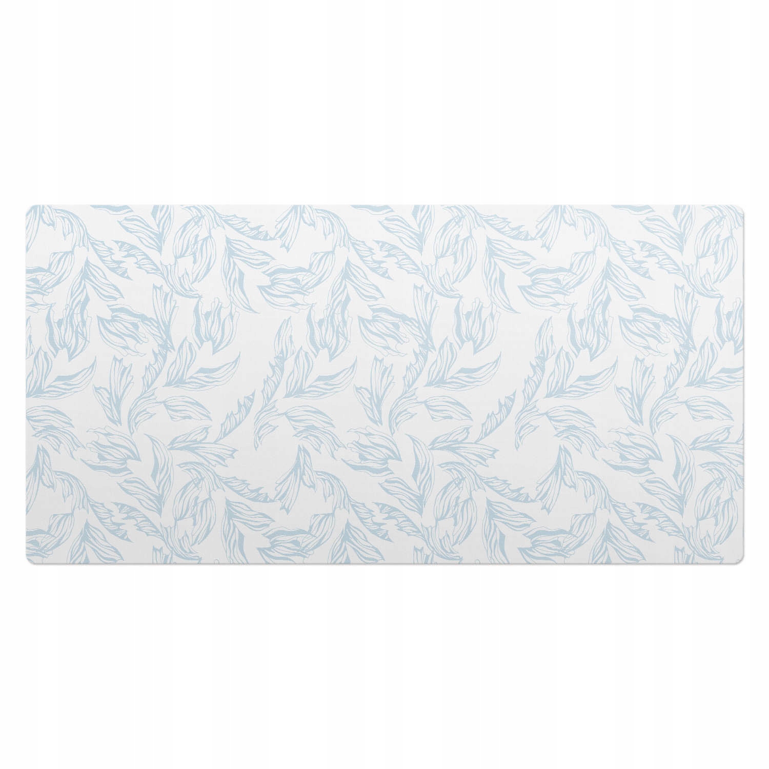 Ochranná podložka na stůl se vzorem Jemné rostlinné vzory 100 x 50 cm