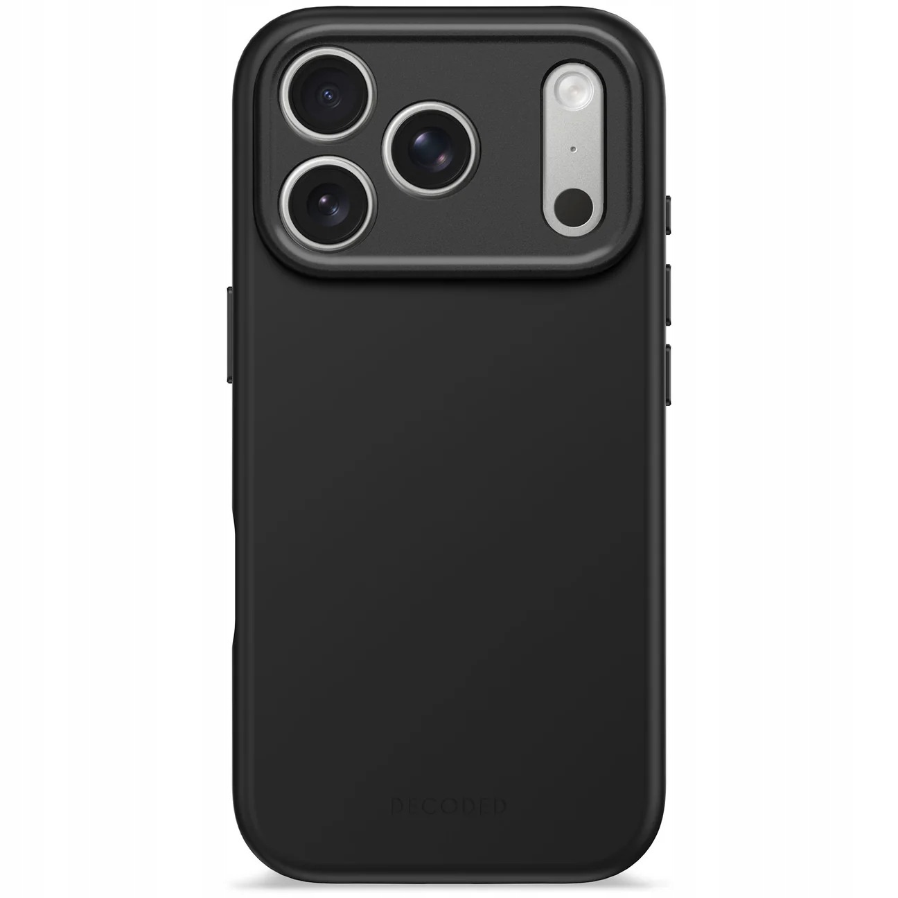 Decoded iPhone 17 Pro Case AntiMicrobial Pouzdro Silikonové fantomové černé