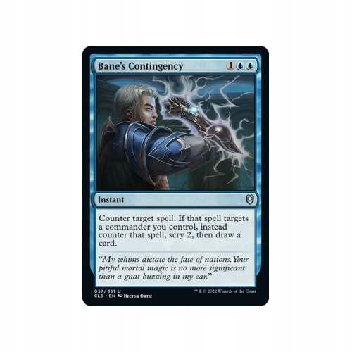 Mtg 2x Bane's Contingency (Uncommon)
