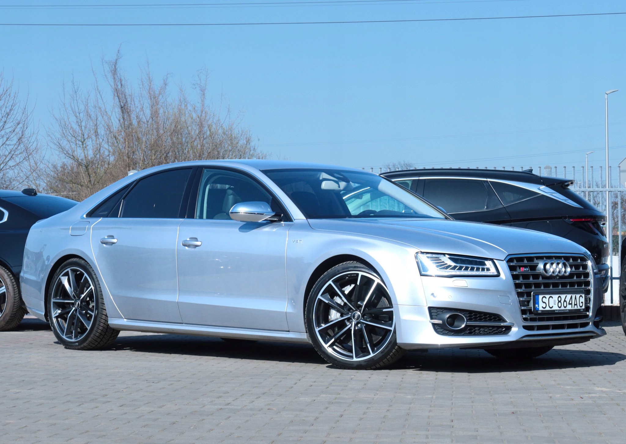 Audi S8 Plus 605koni Matrix Night View Ceramika Wentyle dociąg 360° Webasto