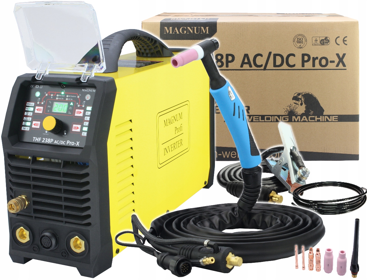 Spawarka inwertorowa Tig THF238 Ac/dc Pro-x Magnum