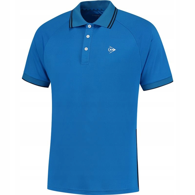 Koszulka Tenisowa Męska Dunlop Club Polo Men Royal Blue XL
